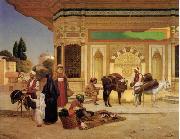 unknow artist Arab or Arabic people and life. Orientalism oil paintings 586 oil on canvas